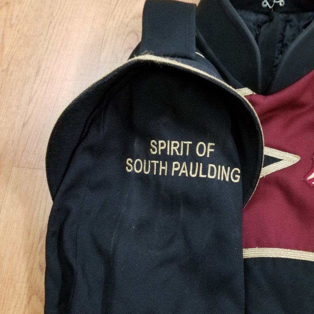 Marching Band Jacket Black & Red DeMoulin - Picture 3 of 5